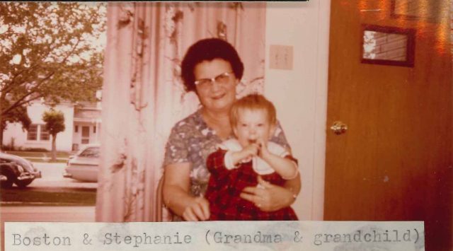 Boston and her granddaughter Stephanie Nelson
