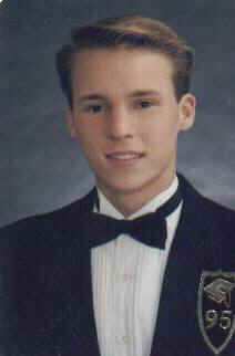 David, High School Graduation 1995