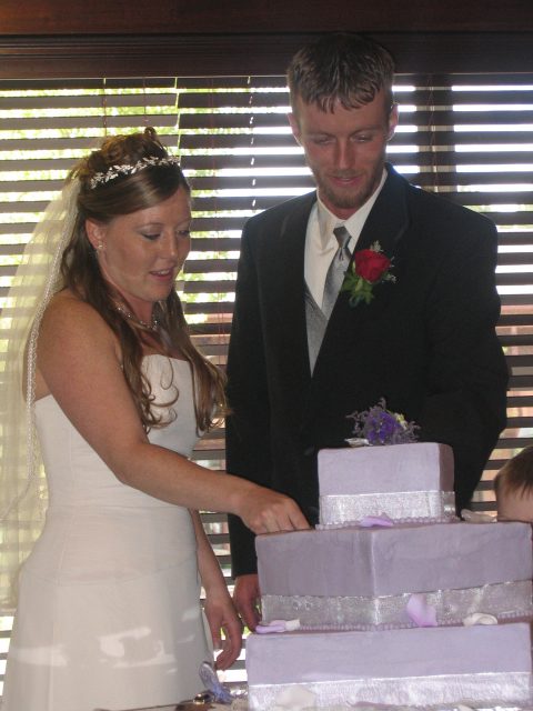 Elizabeth and Jeremy wedding, May 2006