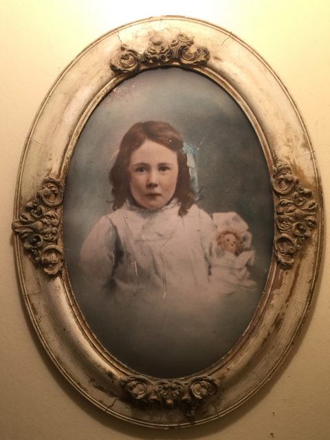 Grace Seely about 5 years old.
