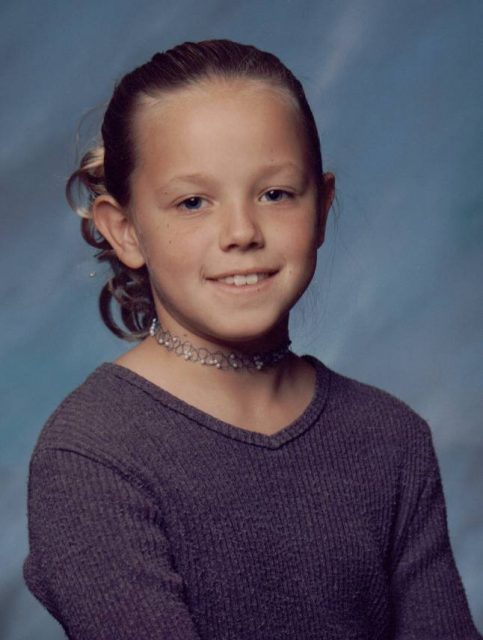 Fourth grade, age 9, 1999