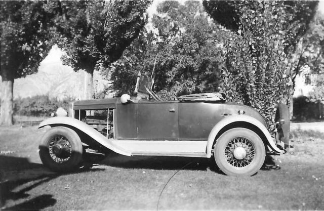 Lynn Richman's first car, a 