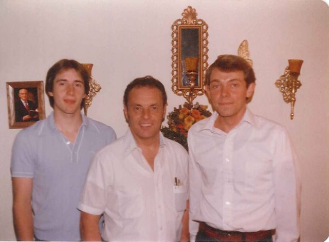 Rick, Lynn, Larry, May 1980