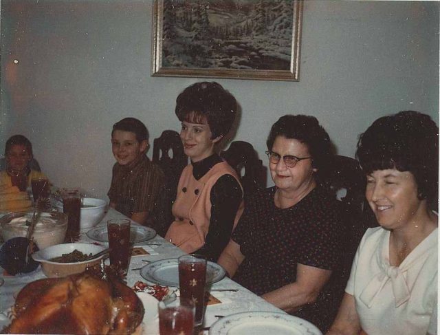 Rick, Larry, Diane, Boston, and Joyce in Boise for Thanksgiving