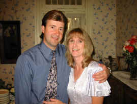 Rick & Wendy at Julie's Wedding Nov 2001