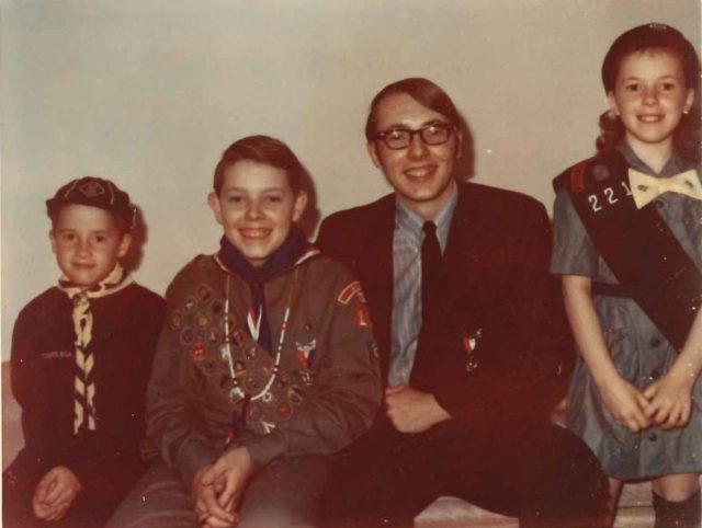 Scouts: Rick, Larry, Jeff, and Joy
